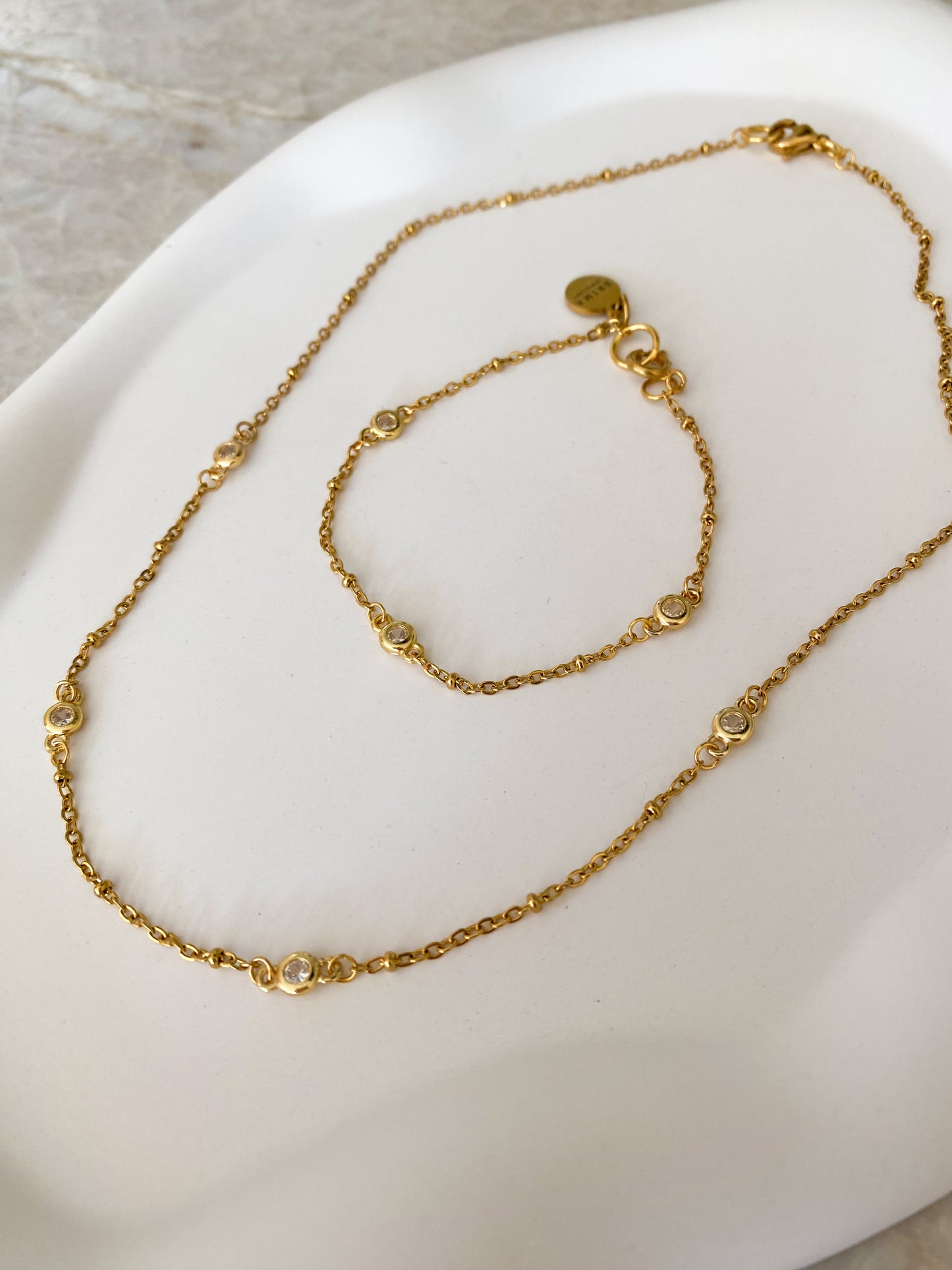 HOLLY Kette mit Zirkonias