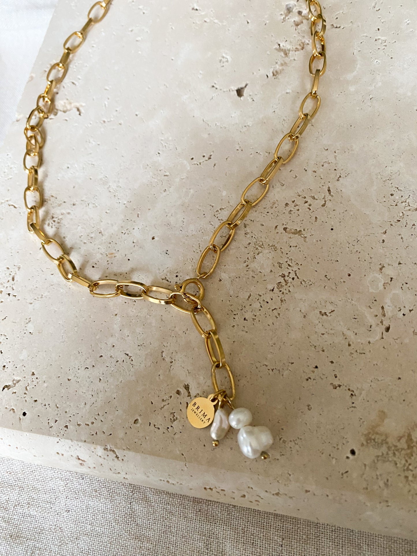 Chanti - Gliederkette mit Süßwasserperlen