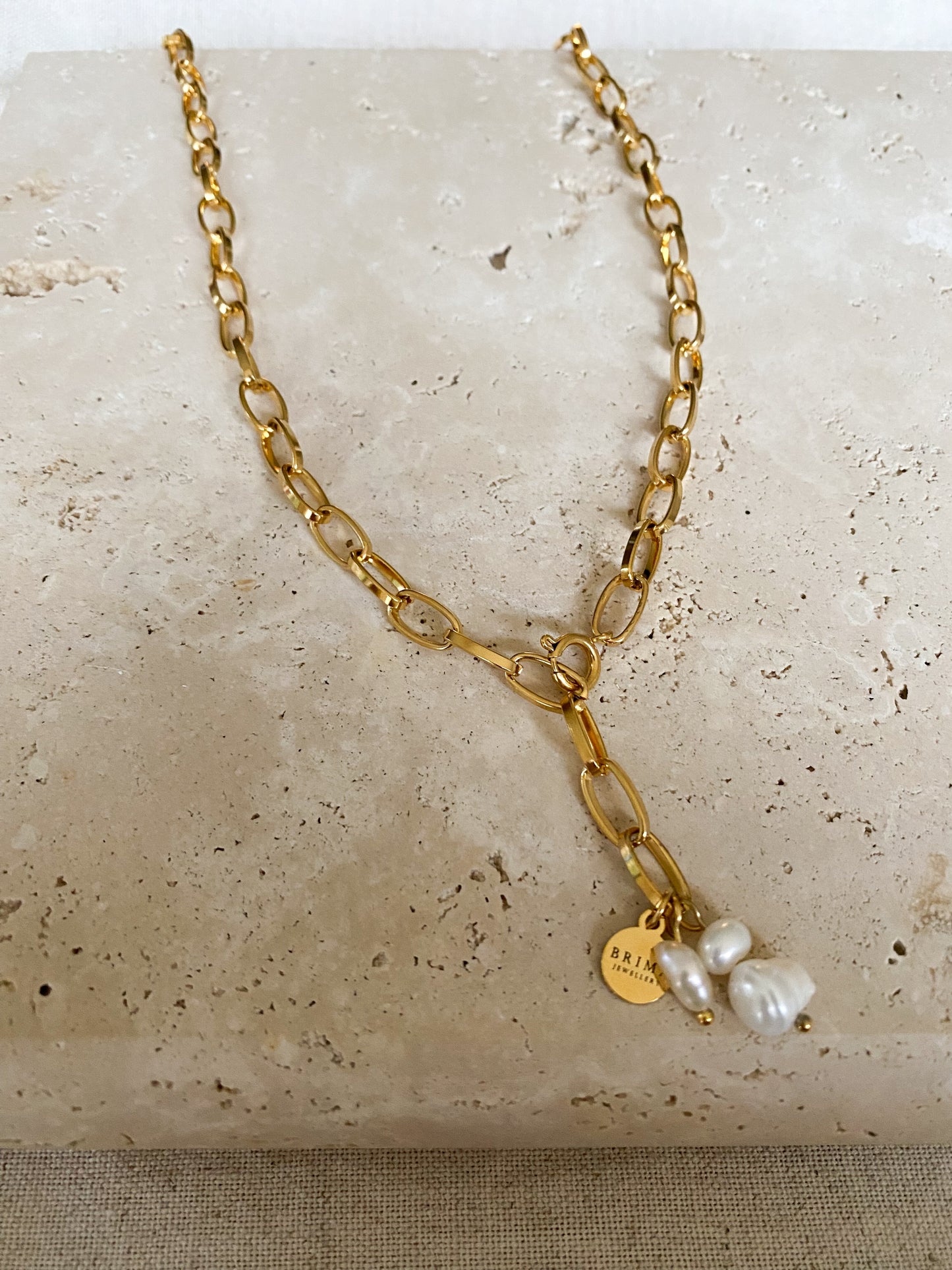 Chanti - Gliederkette mit Süßwasserperlen